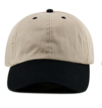 Load image into Gallery viewer, Stone Wash Cotton 2-Tone Dad Cap