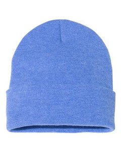 Solid 12" Knit Beanie - SP12