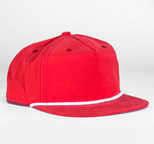 Load image into Gallery viewer, Nylon Snapback with Rope