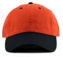 Load image into Gallery viewer, Stone Wash Cotton 2-Tone Dad Cap