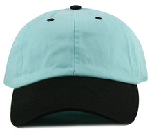 Load image into Gallery viewer, Stone Wash Cotton 2-Tone Dad Cap