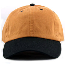 Load image into Gallery viewer, Stone Wash Cotton 2-Tone Dad Cap