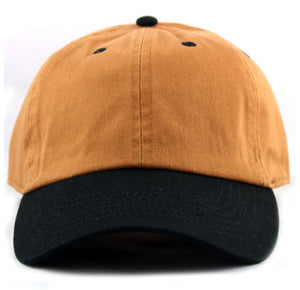 Stone Wash Cotton 2-Tone Dad Cap