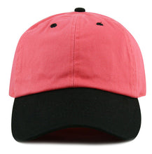 Load image into Gallery viewer, Stone Wash Cotton 2-Tone Dad Cap