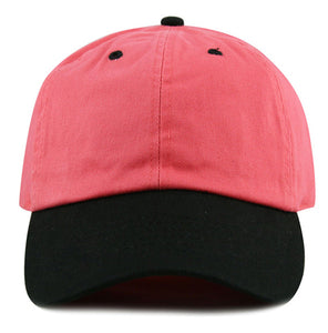 Stone Wash Cotton 2-Tone Dad Cap