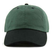 Load image into Gallery viewer, Stone Wash Cotton 2-Tone Dad Cap