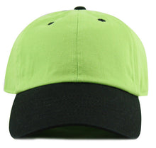 Load image into Gallery viewer, Stone Wash Cotton 2-Tone Dad Cap