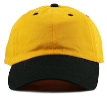 Load image into Gallery viewer, Stone Wash Cotton 2-Tone Dad Cap