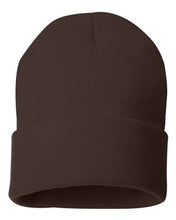 Load image into Gallery viewer, Solid 12&quot; Knit Beanie - SP12