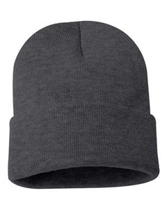 Solid 12" Knit Beanie - SP12