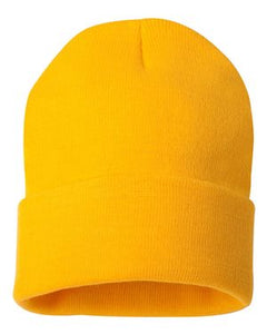 Solid 12" Knit Beanie - SP12