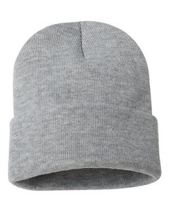 Solid 12" Knit Beanie - SP12