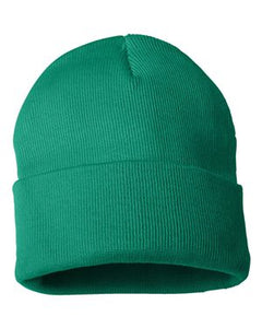 Solid 12" Knit Beanie - SP12