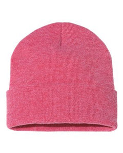 Solid 12" Knit Beanie - SP12