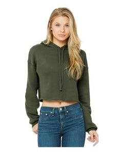 Bella + Canvas - Women's Cropped Fleece Hoodie - 7502