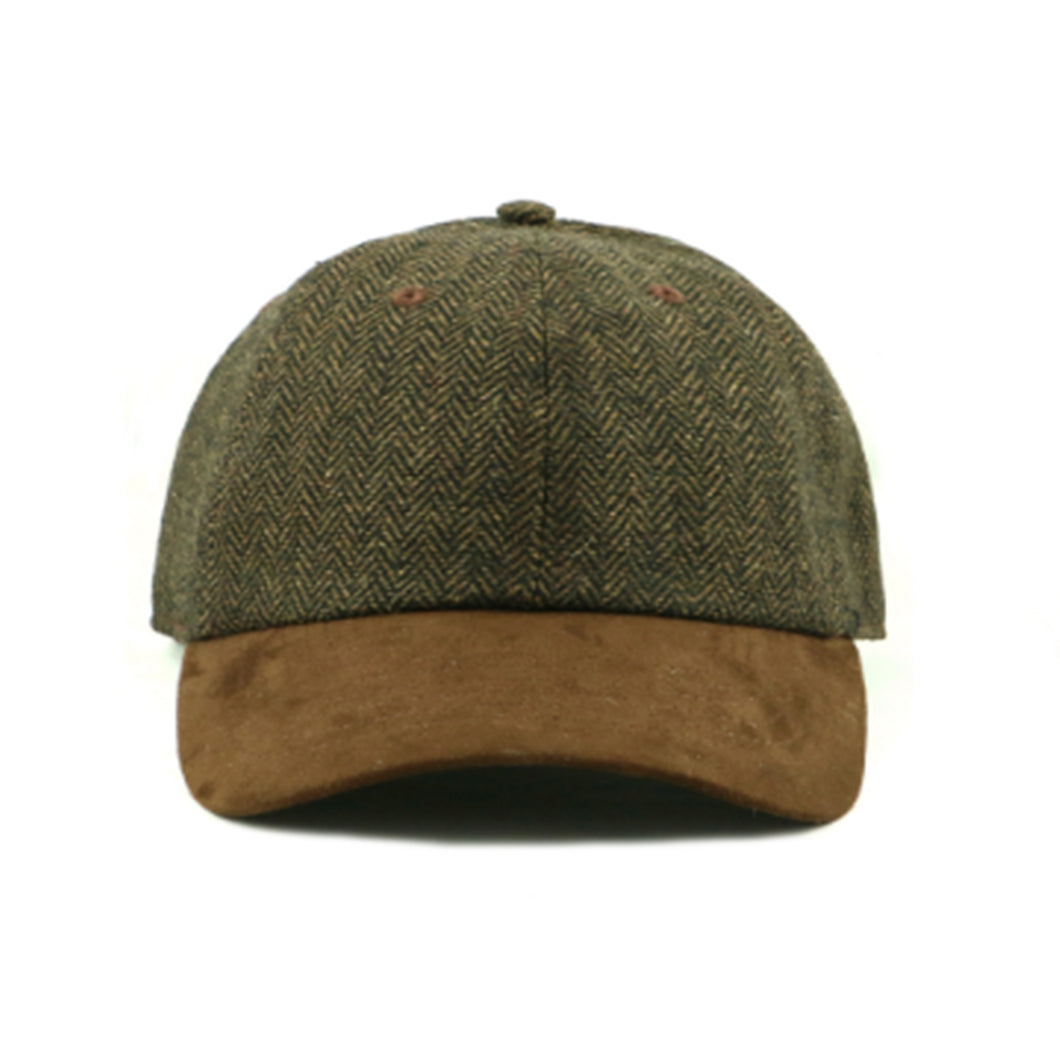 Wool Blend / Suede Brim Cap - 2251