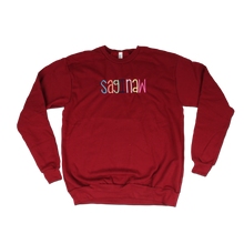 Load image into Gallery viewer, Spell Saginaw Crewneck - Red